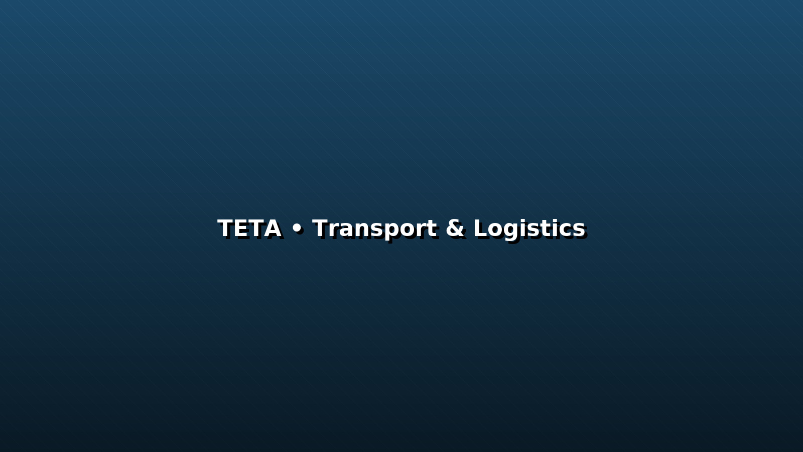 Transport & Logistics – TETA