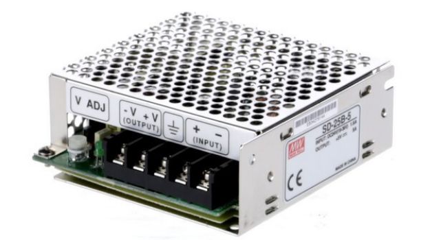 Mean Well - 25W Singe Output DC - DC Converter - 24VDC