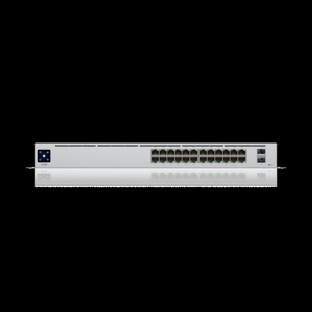 Ubiquiti UniFi 24 Port Gigabit 16 PoE 95W Switch 2SFP | USW-24-POE