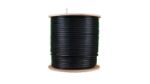 Acconet CAT5 UV Outdoor Ethernet Cable 500m Black Solid Copper SF/TP Pull Box | CAT5U-500-SC