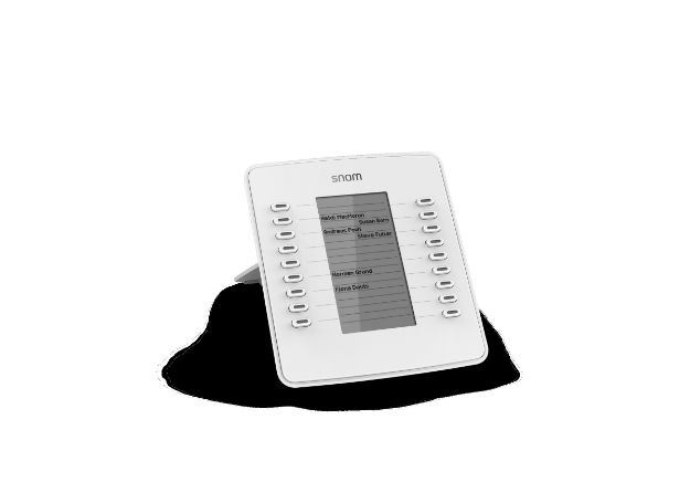 Snom D7 Expansion Module in White - USB - Supports Dxx Series with USB