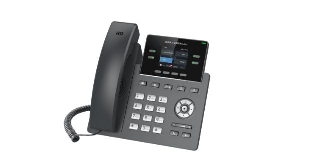 Grandstream 2-Line Carrier Desk Phone, Wi-Fi - PoE