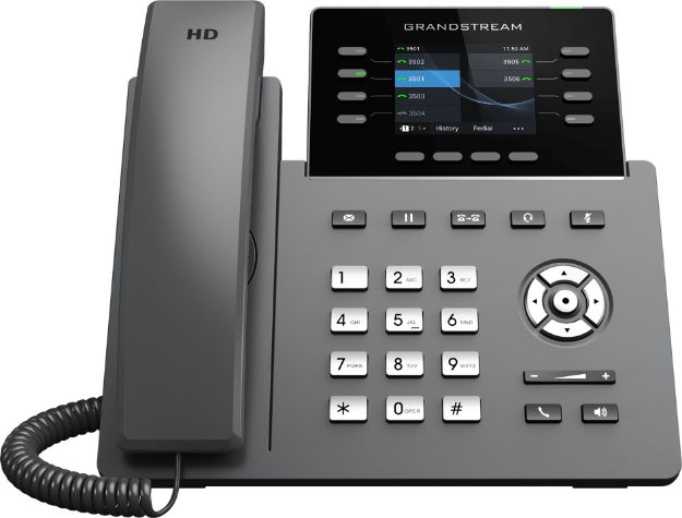 Grandstream 8 Line Carrier WiFi Desk Phone | GRP2624