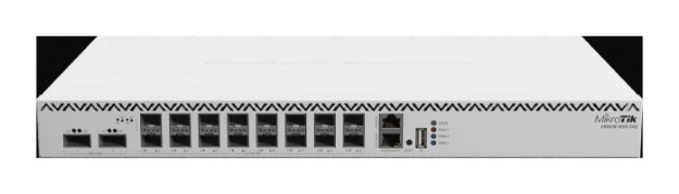MikroTik Cloud Router Switch 16 Port SFP28 2 QSFP28 | MT-RBCRS518-16XS-2XQ-RM