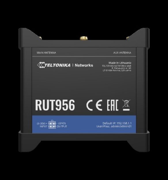 Teltonika Industrial RS232 / RS485 4G Dual SIM Router | RUT956