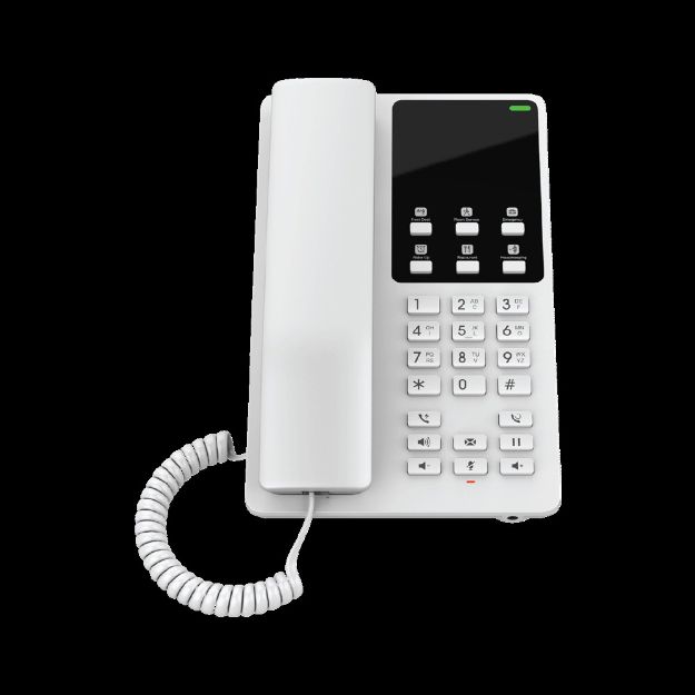 Grandstream 2 Line WiFi 5 Hotel Phone White | GHP620W