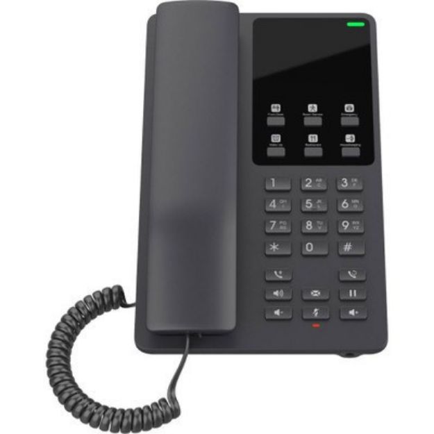 Grandstream 2 Line Hotel Phone Black | GHP621