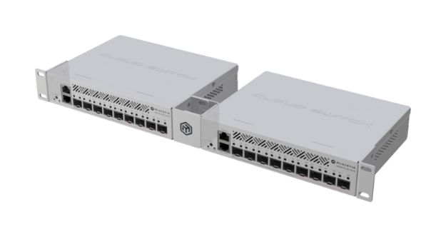 MikroTik 1U Dual or 10" Mounting Bracket |RMK-2/10