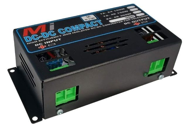 Output DC-DC Converter, INPUT:24VDC, OUTPUT: 48VDC (6.25A)