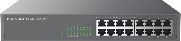 Grandstream Enterprise 16 port Unmanaged GbE Switch | GWN7702