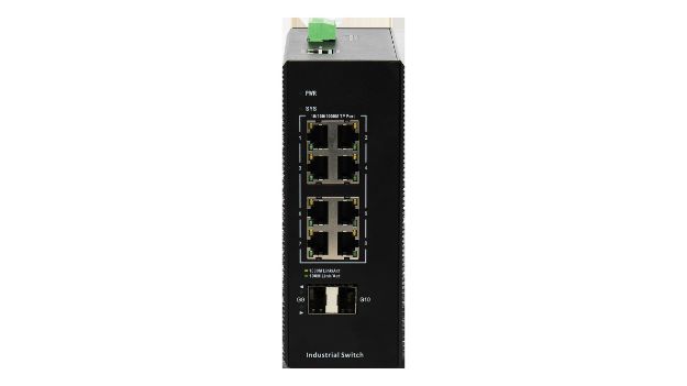 BDCOM 8 Port Gigabit Industrial Switch With 2 SFP - Managed