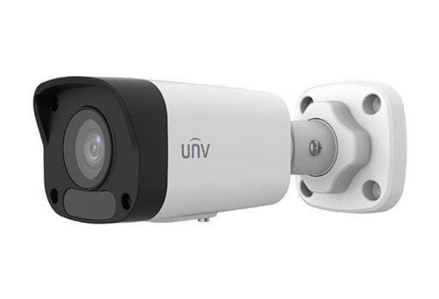 UNV - Ultra H.265 - 8MP/4K Fixed Mini Bullet, Focused View IP Camera