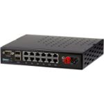 Netonix 12-Port Managed PoE Switch 24V-48V DC PoE + 2SFP Uplink Ports 250W | NTX-WS-12250-DC
